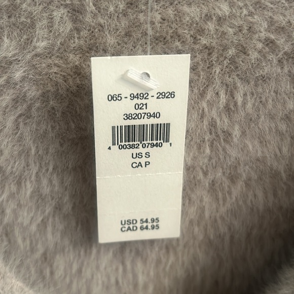 Aerie fuzzy gray cardigan - Picture 5 of 5